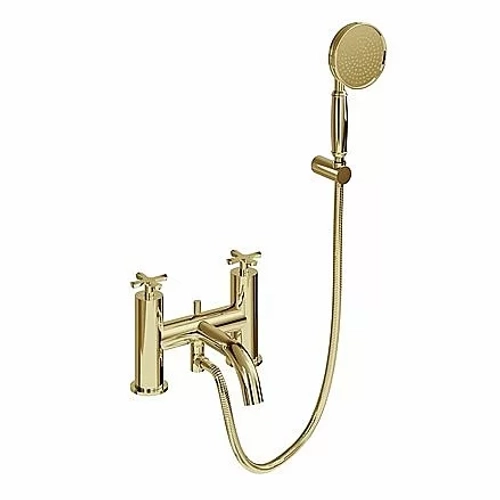 Смеситель для ванны Burlington Riviera RIV4 GOLD золото