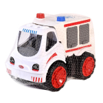 Пластмассовая игрушечная машина Toy Bibib "Скорая помощь" (29*19*23 см), сетка