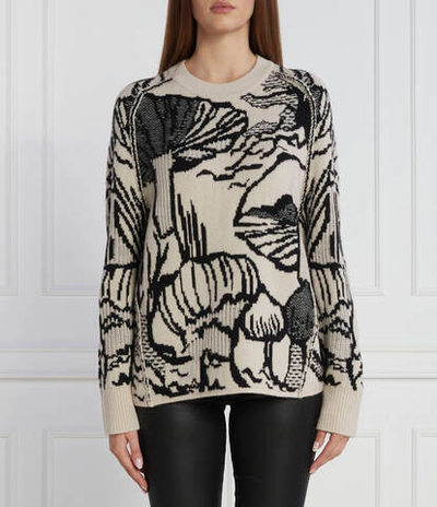 Хлопковый свитер Marc Cain - бежевый(VC 41.59 M62)