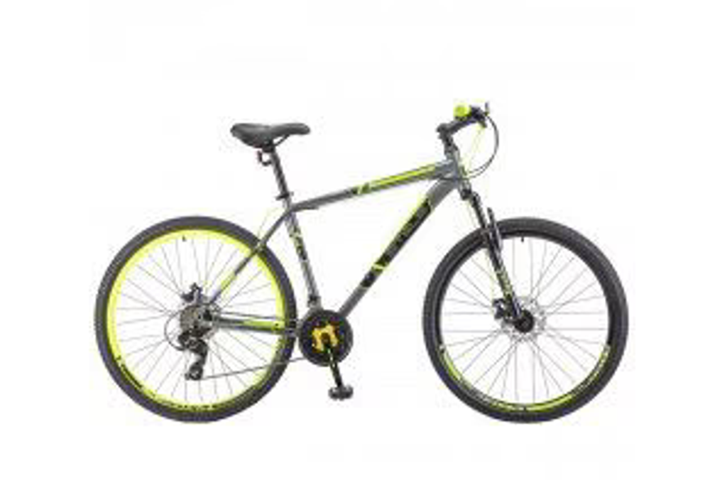 Велосипед 29" Stels Navigator-900 MD р.19" Серый/Жёлтый