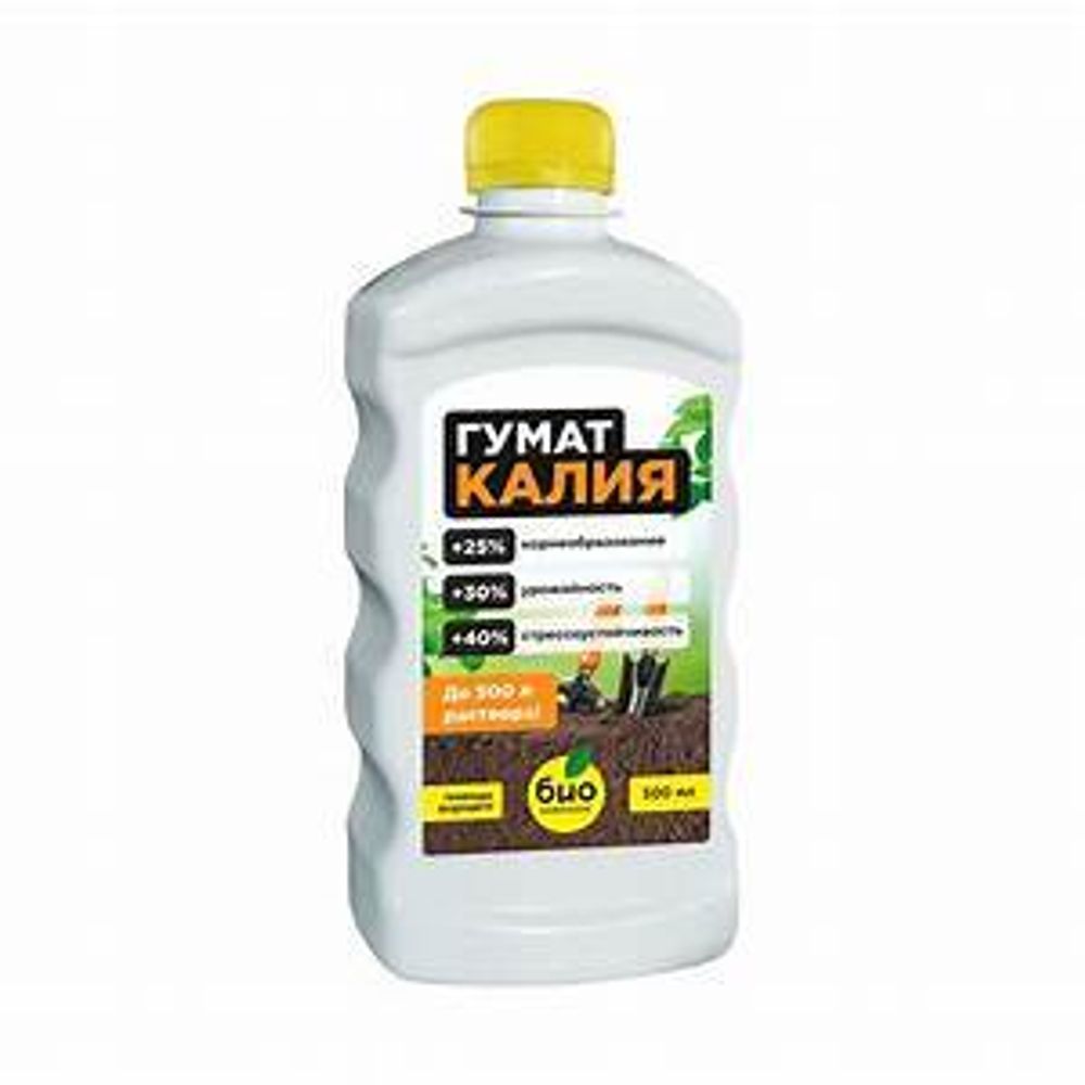 Удобрение Гумат калия 0,5л с микроэлементами