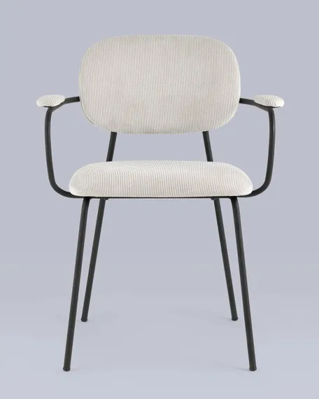 Стул Brant бежевый вельвет