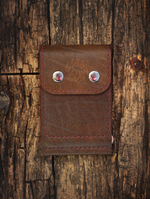 Кожаная визитница