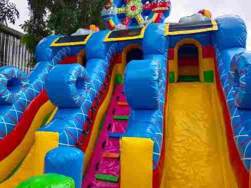 Коммерческий надувной батут "Парк развлечений" 9*5*5,5 м