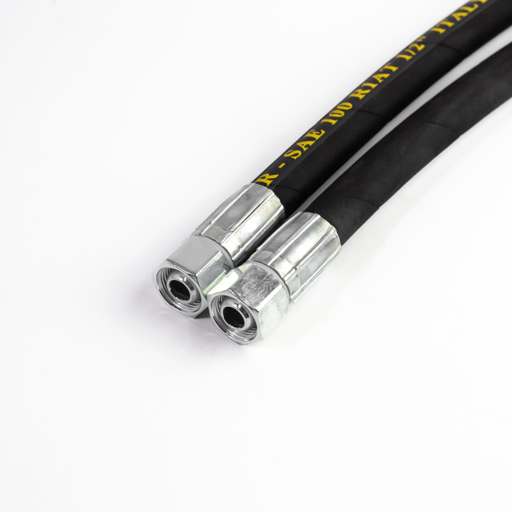 Рукав РВД DIN 1SN P=160 d=12 L=1 010 DK- (Г) 20х1.5 [S24] DK- (Г) 20х1.5 [S24]