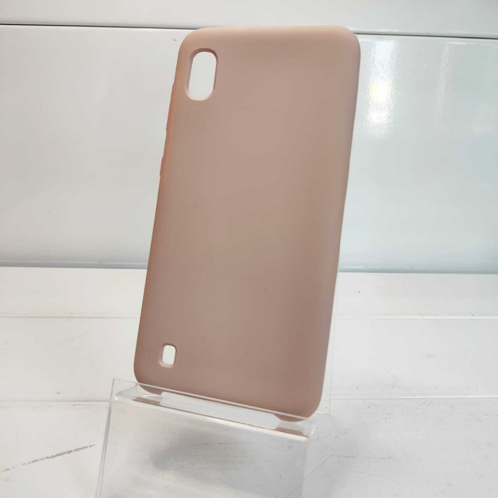 Чехол силиконовый SAMSUNG Galaxy A10 (2019) розовый