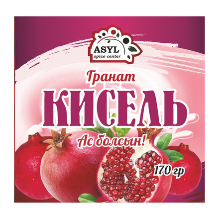 Кисель Asyl Гранат 170 гр