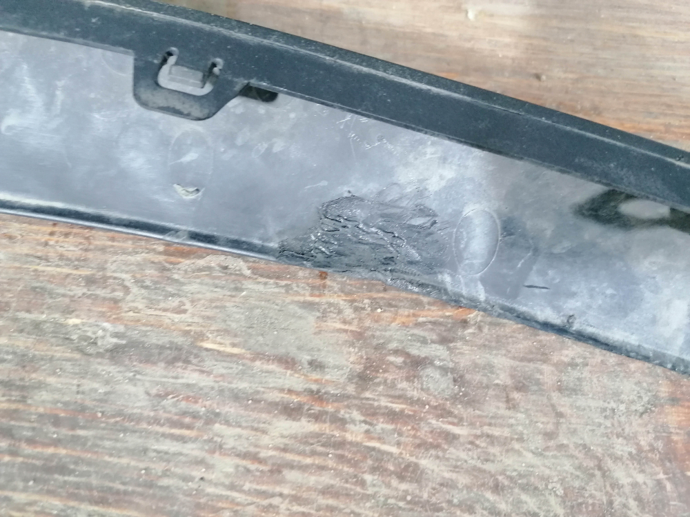 Cпойлер переднего бампера комплект Toyota Auris 1 (E150) 06-10 Б/У Оригинал 7685202110