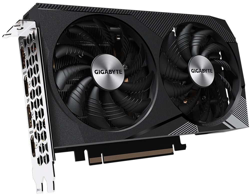 Видеокарта GIGABYTE GeForce RTX 3060 WINDFORCE OC GV-N3060WF2OC-12GD 12 Гб
