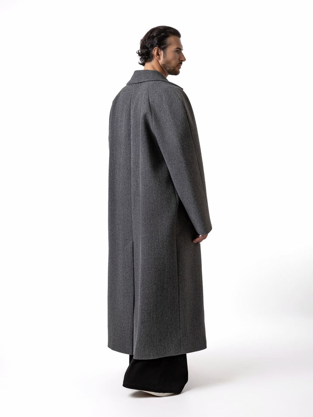 Пальто Dryg двубортное графит