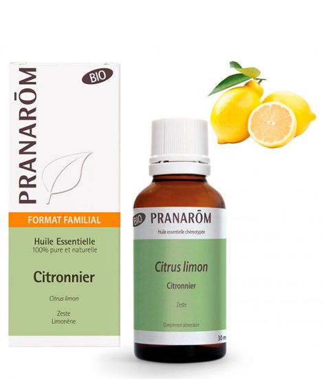 Натуральное эфирное масло Лимон БИО, Pranarom