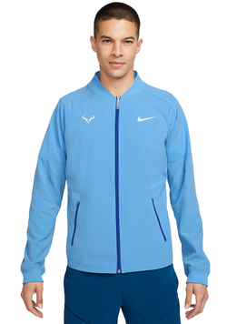 Мужская теннисная кофта Nike Court Dri-Fit Rafa Jacket - university blue/white