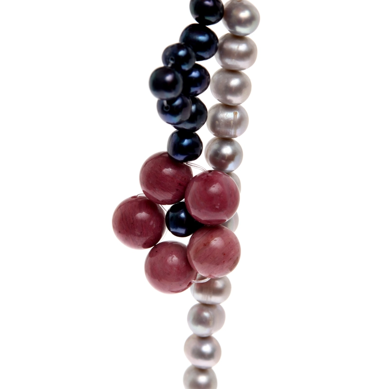 Подвеска на сумку Жемчужный Мак