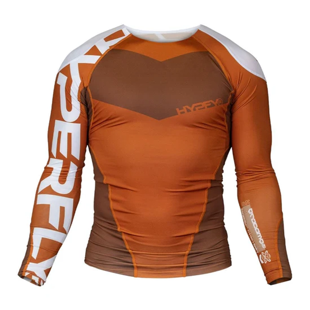 Рашгард Hyperfly ProComp Edge Ranked - Brown