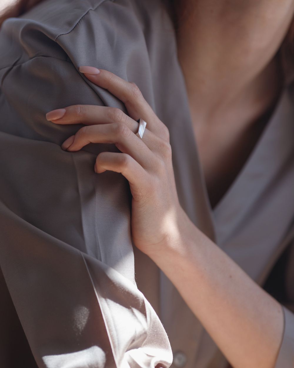 Кольцо Twisted Square