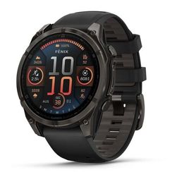 Garmin Fenix 8 AMOLED Sapphire 47 мм — титановые часы для профессионалов