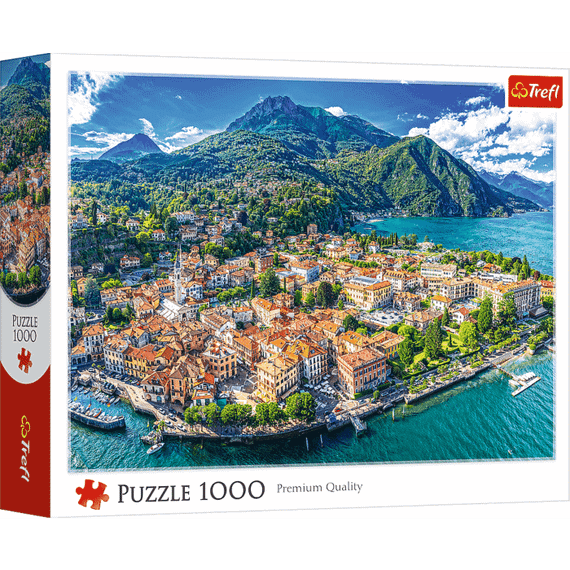 Pazl \ Puzzle \ Пазлы Puzzles - "1000" - Menaggio on Lake Como, Italy