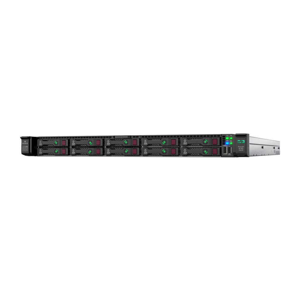 Стоечный сервер - HP Enterprise ProLiant DL360  Gen10, 1U 2.5“x8 1P/12C 32Gb, P23579-B21