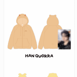 Мерч Stray Kids SKZOO FLEECE HOOD ZIP-UP - RUN IT (худи)