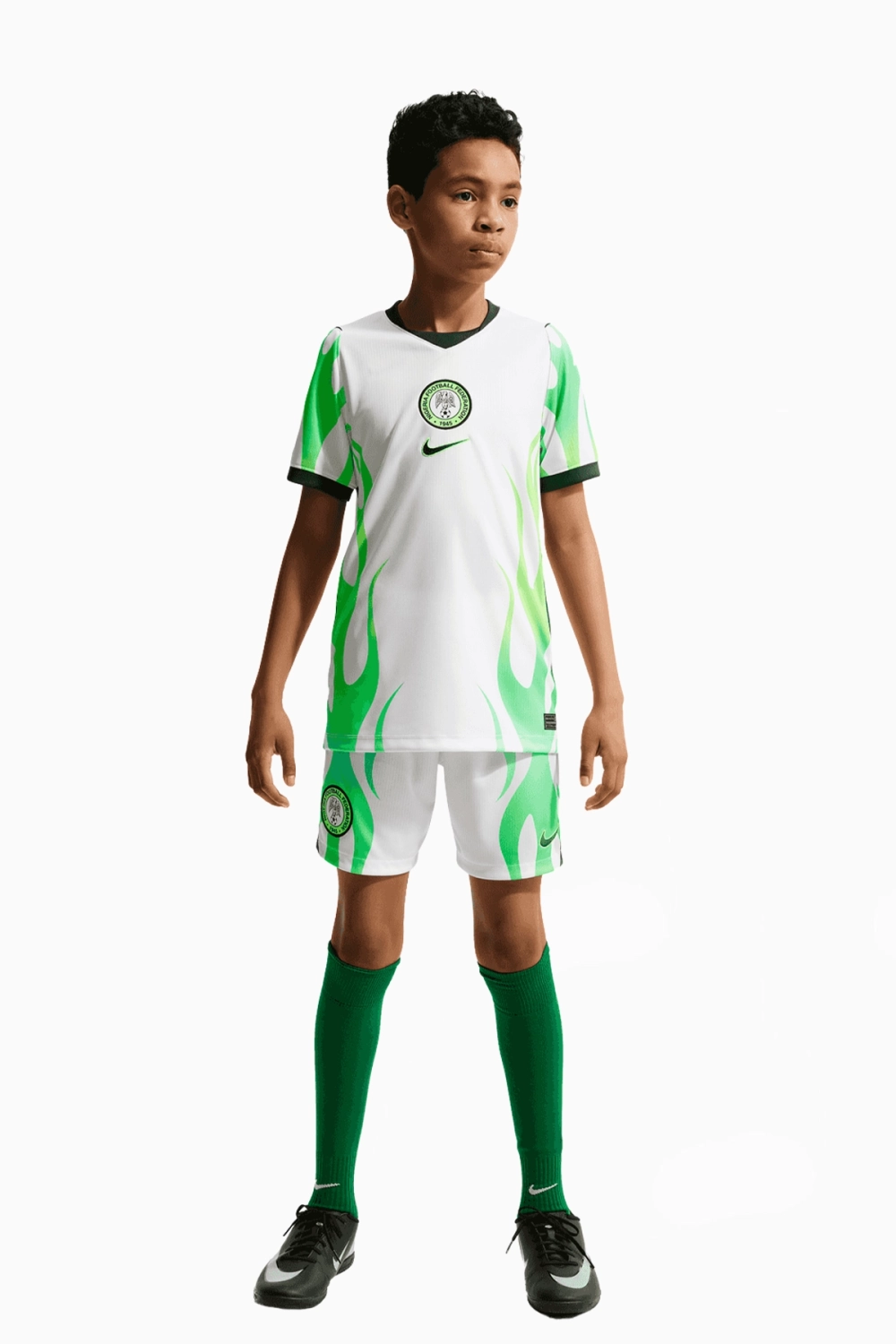 Футболка Nike Nigeria 2026 Away Stadium Junior - белый