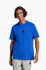 Футболка adidas Essentials Small Logo Single - синий