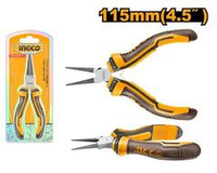 Круглогубцы мини 115 мм. SUPER INGCO HMNP08115