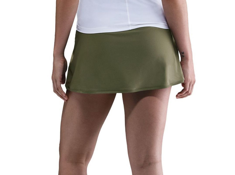 Теннисная юбка Nike Victory Dri-Fit Straight - medium olive/white