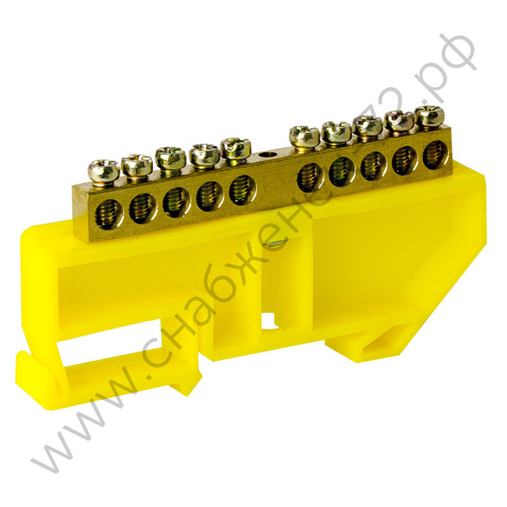 Шины нулевые на DIN-изоляторе Энергия TS-0609C