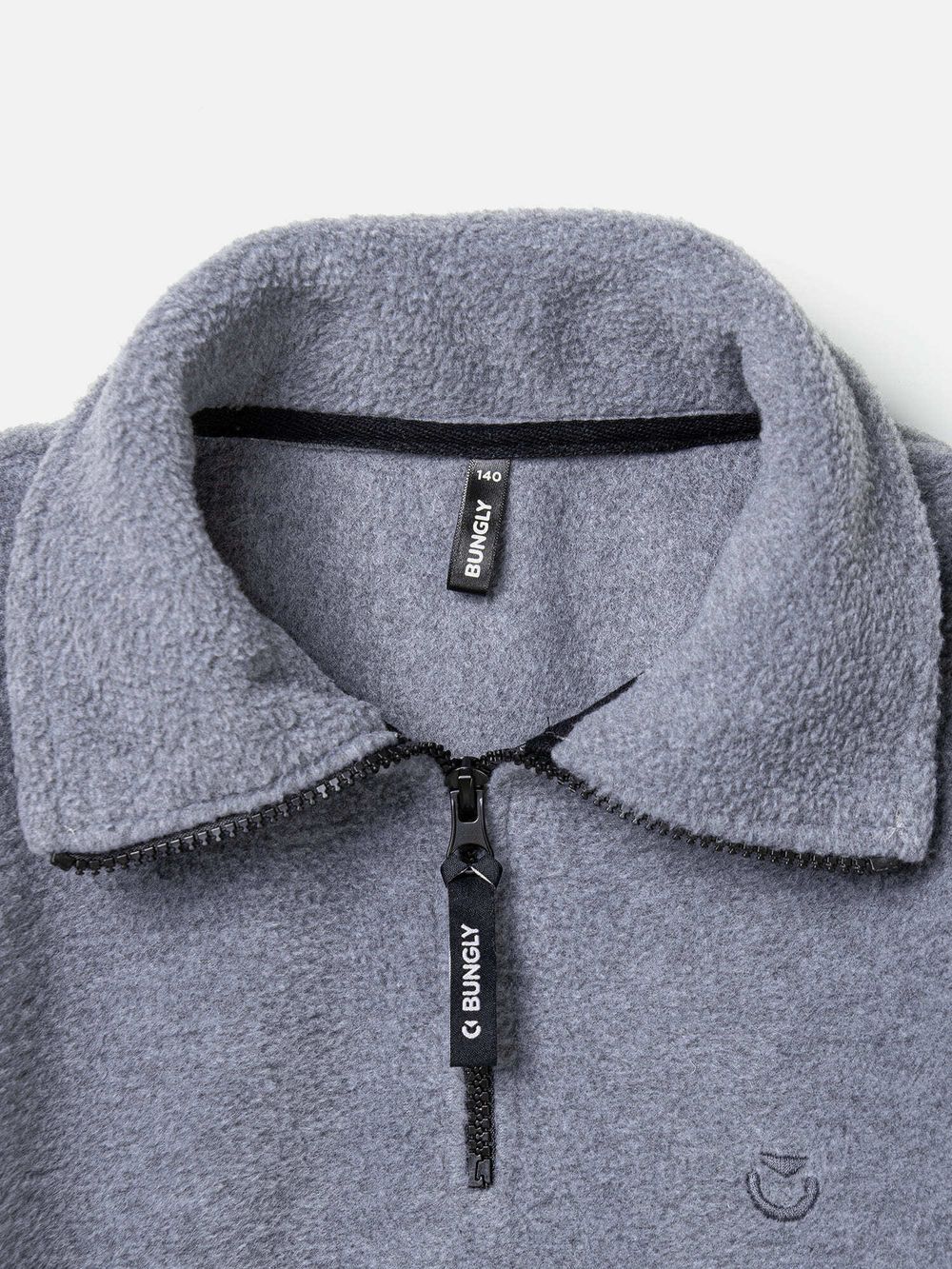 Олимпийка флисовая "Серый меланж" 7+