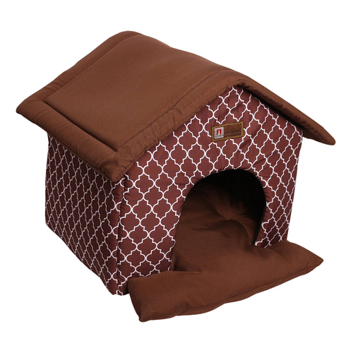 Зоогурман лежак для кошек и собак Ампир цвет в ассортименте