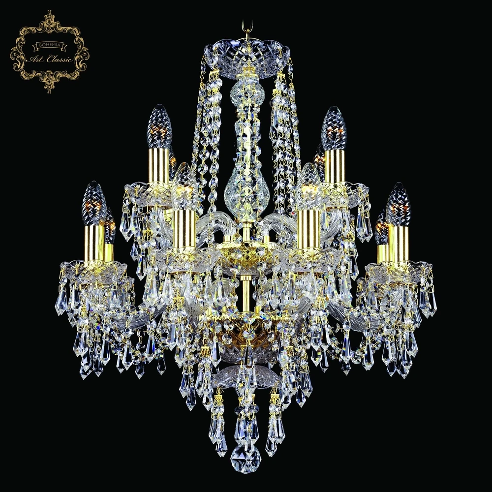 Подвесная люстра Art Classic 11.23 11.23.8+4.165.2d.Gd.Dr