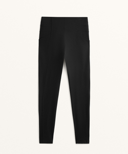 OYSHO Легинсы Evermove с высокой посадкой в ​​рубчик и длиной до щиколотки, черный