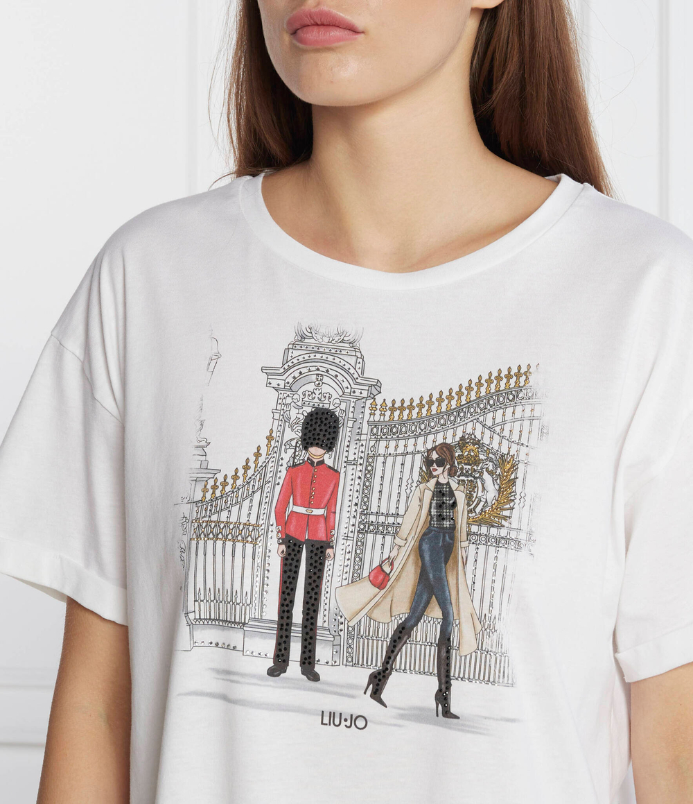 Футболка Liu Jo - белый(MF3341 JS923)