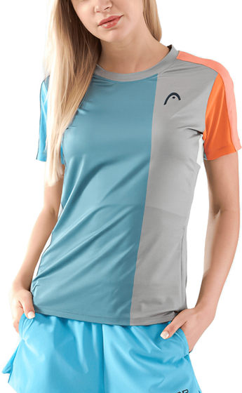 Футболка женская Head Padel Tech T-Shirt, арт. 814553-GREL