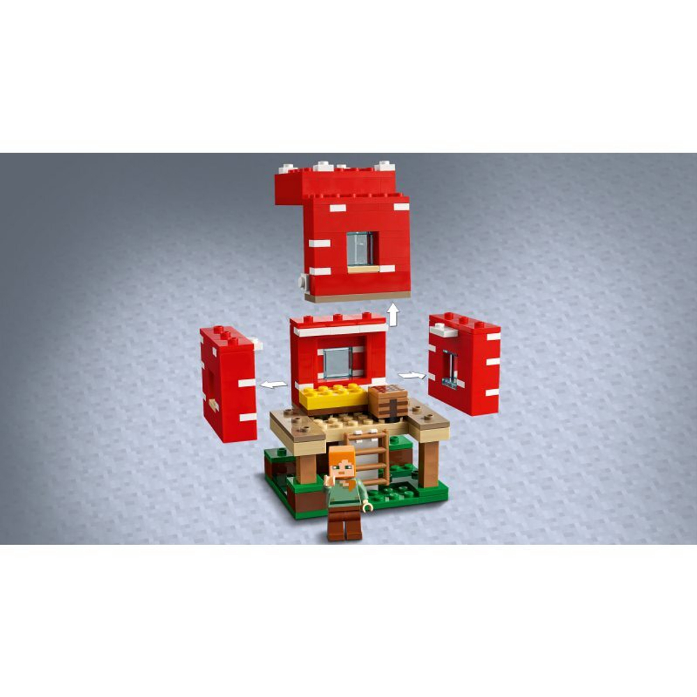 Конструктор LEGO Minecraft - Грибной дом 21179