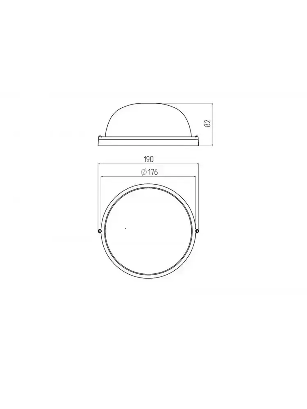 Светильник для бани и сауны ванной душа ЭРА НБП 03-60-001 Акватермо Е27 60Вт IP54 уличный термостойкий герметичный круглый