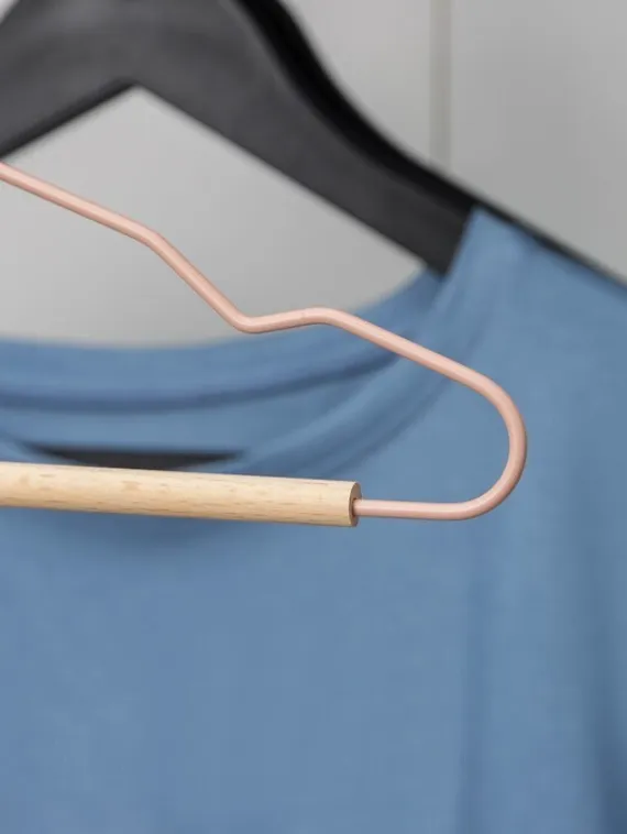 Вешалка для одежды SAVANNA Wood, 41,5×22,5×1 см, цвет розовый