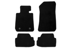 Коврики в салон для BMW 1 3D E81 АКПП 2004-2007, 2007-2011, хэтчбек, 4 шт. (текстиль) KLEVER01050301200K