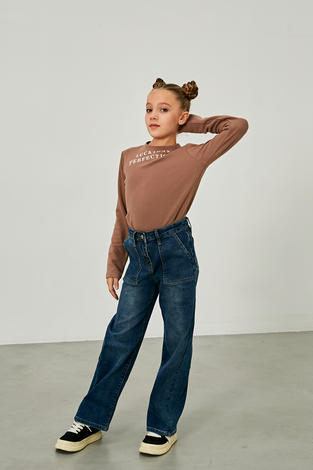 Джемпер дл/р д/д DELORAS 22350