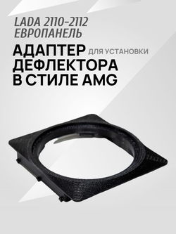 Адаптер дефлектора Lada Granta для ВАЗ 2110-2112 Cтарая панель. Центральное сопло воздуховода. 2 шт.