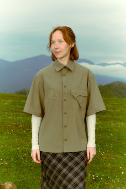 Рубашка Called a Garment Hikercore Shirt "Dusty Olive"