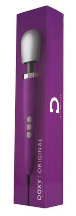 Фиолетовый жезловый вибратор Doxy Original Massager