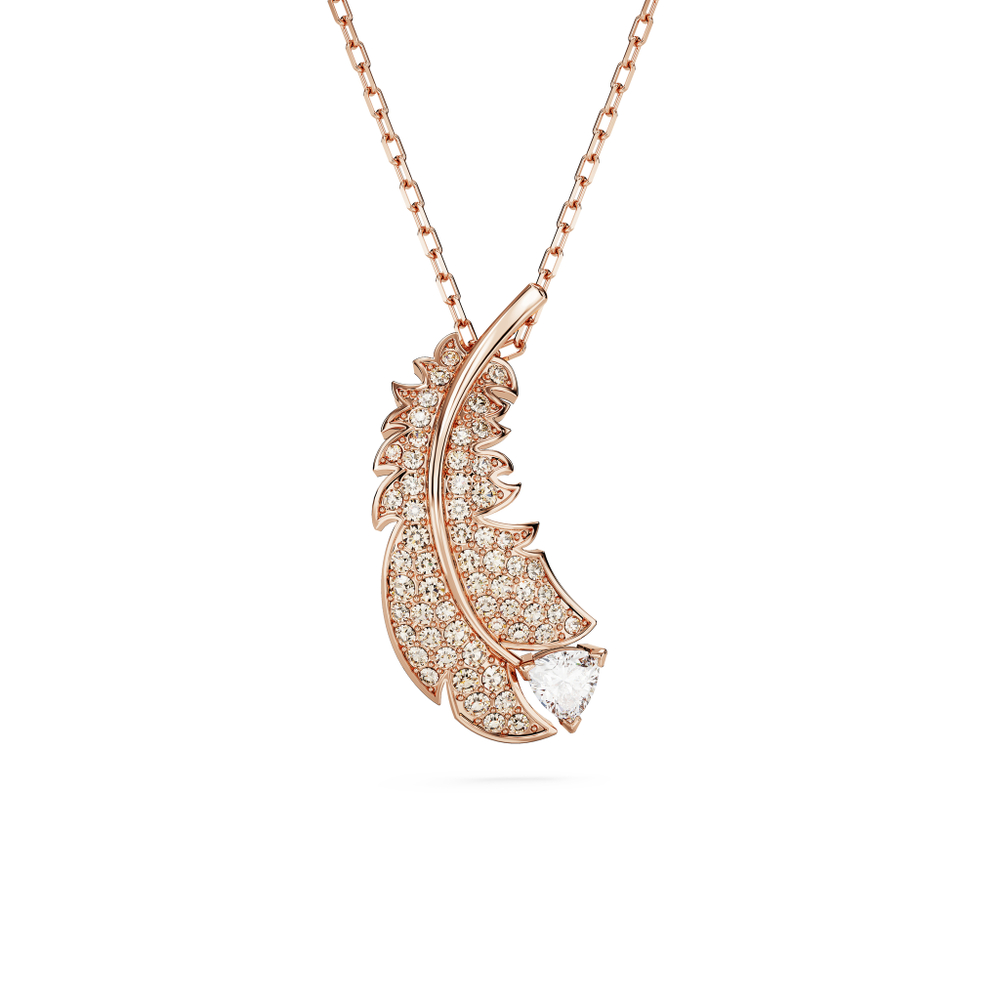 MP NICE:NECKLACE SILK/CRY/ROS