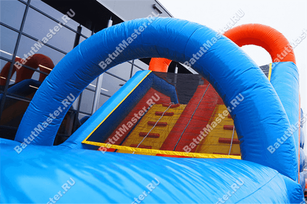 Надувная полоса препятствий "Летняя забава"
