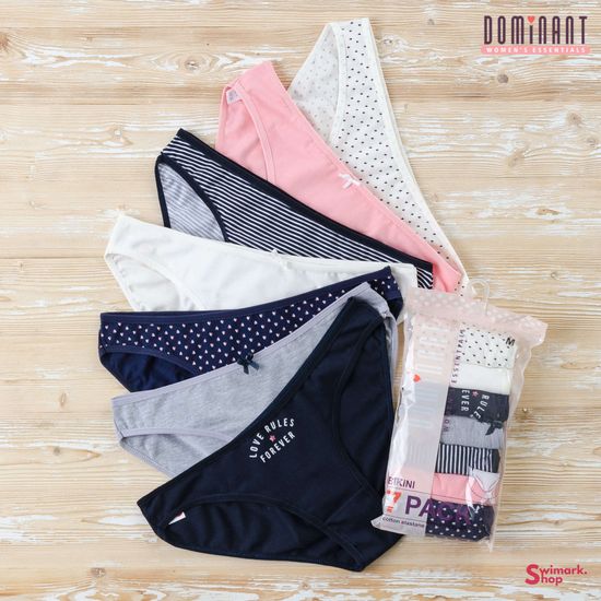 Трусики женские DOMINANT 37000-94, BIKINI, 7 шт. в уп.