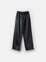 Брюки палаццо "Уголь" 7+