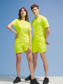 Футболка унисекс Sporty 140, розовый неон