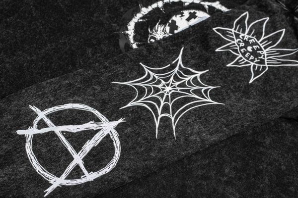 Лонгслив Трайбл черный - фото 4