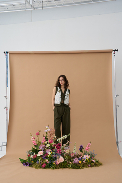 Жилетка на завязках