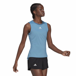 Женский топ теннисный Adidas Match Tank Top W - небесный